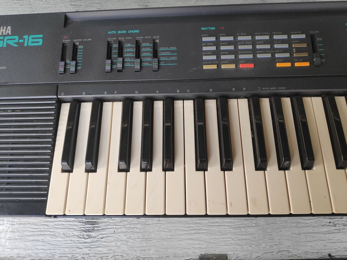 Vintage(1988) Yamaha PSR-16 synthesizer/keyboard 49 keys as Vintage(1988) Yamaha PSR-16 synthesizer/keyboard 49 keys as