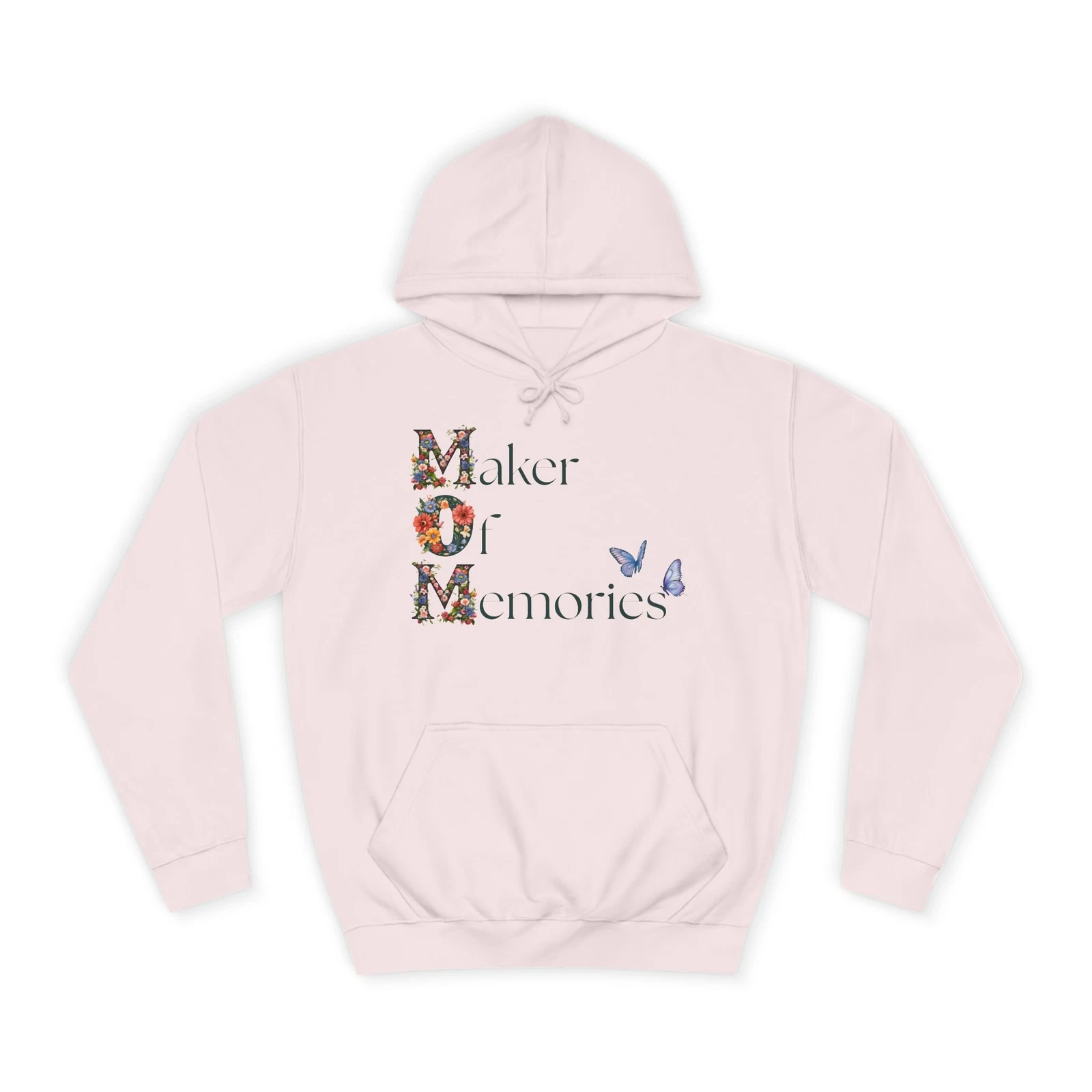 MOM Maker of Memories Hoodie, Family Gift, Mother's Day Sweatshirt, Parenting