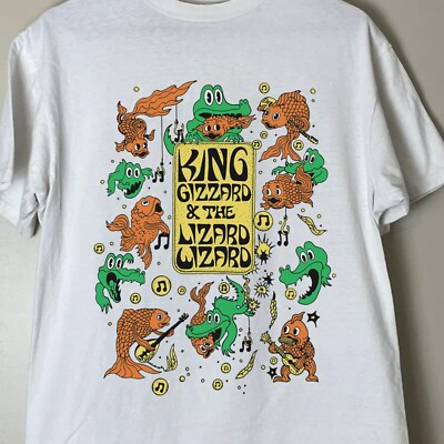 KGLW Fishie Hooks Vintage T shirt, King Gizzard And The Lizard