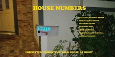 Custom Street Address Mailbox Door Boat Numbers Die Cut Vinyl Decal sticker sign