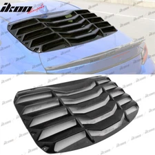 Fits 22-26 Toyota GR86/Subaru BRZ IKON 2PCS Rear Window Louvers ABS Matte Black