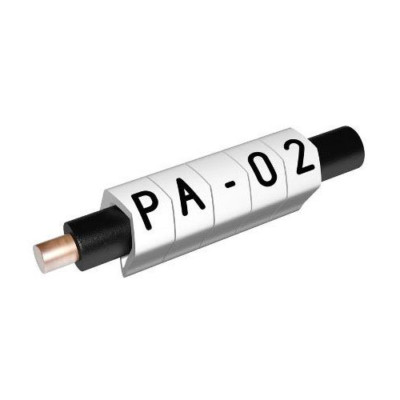 Partex Marking PA-02003SV90.J, 1.3 to 3 MM, Legend J, Cable Marker, 500 per Disc