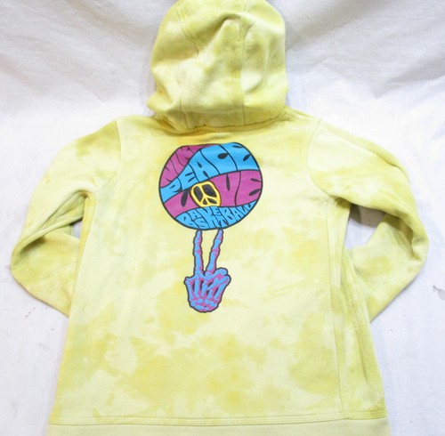Nike Tie Dye Youth Large Peace Love Basketball Hoodie Grateful Dead Style - Picture 5 of 7