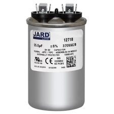 35 uf/MFD 370 VAC volts Round Run Capacitor 50/60 Hz NGM JARD 12718
