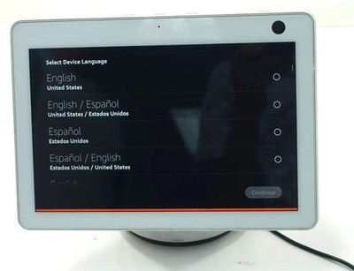 Amazon Echo Show 10 (3rd Gen) T4E4AT 10.1'' HD Display Smart Speaker - White