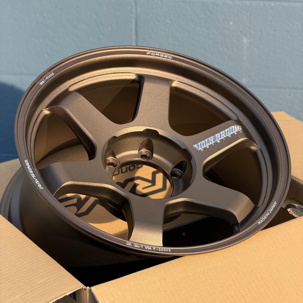 set of 4) Volk Racing TE37 Ultra Large PCD M-Spec 18x9 +0 6x139.7