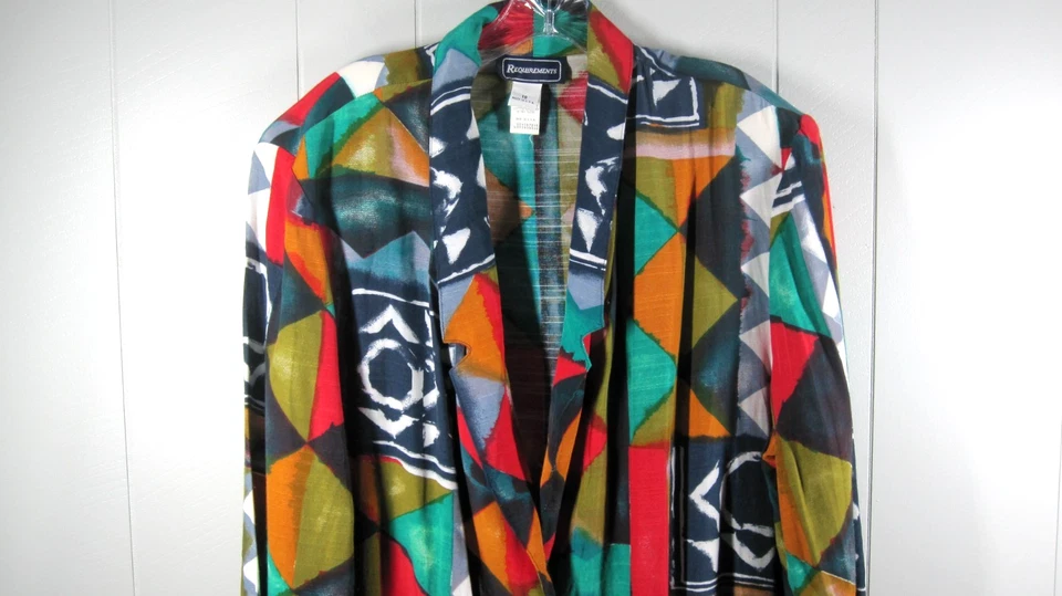 Chaqueta Requisitos Para Mujer 18 Multicolor 1 Botón Arte para Usar Dopamina EE. UU. DE COLECCIÓN Foto 3 de 4