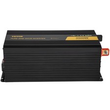 3500W Inverter 12V to 120V Pure Sine Wave with LCD Display Remote 4USB
