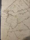 HandDrawn Land Survey Map Shehawken Man. Wayne Pa Delaware River Saml Preston — photo 2