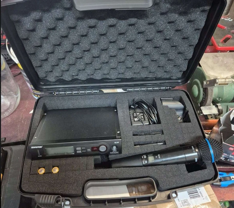 Shure SLX 2 -SLX 4 mikrofon set