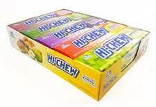 Hi-Chew Sticks Chewy Fruit Candies Variety Pack Strawberry, Green Apple, Grape,
