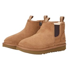 UGG Kids Toddler Neumel Chelsea Boot US 6 EU 22 Chestnut Brown Suede GUC