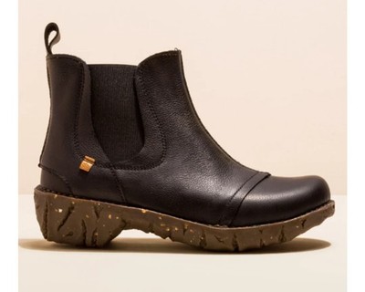 El Naturalista 158 Women's Leather Chelsea Ankle Boots Size 40 (8.5)