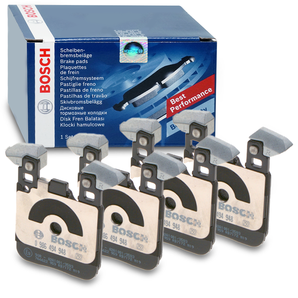 Bosch BremsbelÄGe Hinten Bmw 1 F20 F21 2 F23 3 F31 F30 F80 F34 4 F32 F82 F36 F33-image