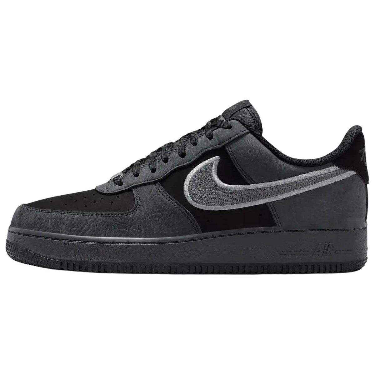 Size 7.5 - Nike Air Force 1 '07 LV8 Black Dark Smoke for sale
