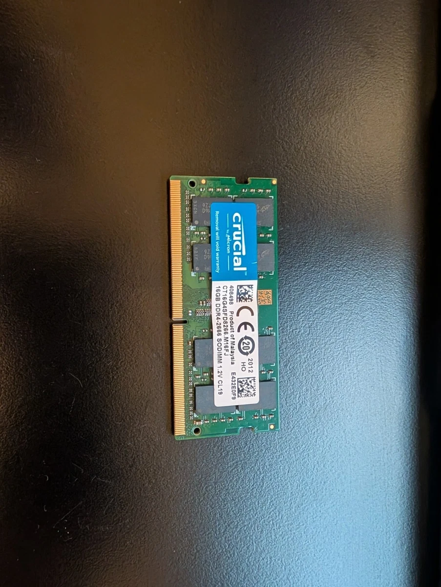 PC4-19200 (DDR4-2400) Bus Speed Computer RAM 16 GB Total Capacity