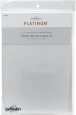 Spellbinders PL-105 Platinum Cutting Plates, XL, Semi-Opaque