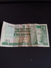 C5 006817The Royal Bank Of Scotland One Pound Note