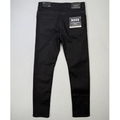 Boss by Hugo Boss Delaware Slim Fit Jeans black 32x32 $178