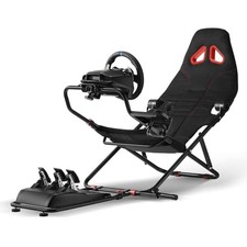 DIWANGUS Racing Cockpit Angle and Height Adjustment Racing Wheel Stand Absolute