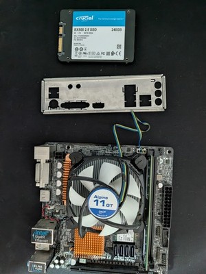 Mini-ITX Bundle ASRock H110M-ITX/ac i5-6600 8GB DDR4 240GB SSD WiFi 6