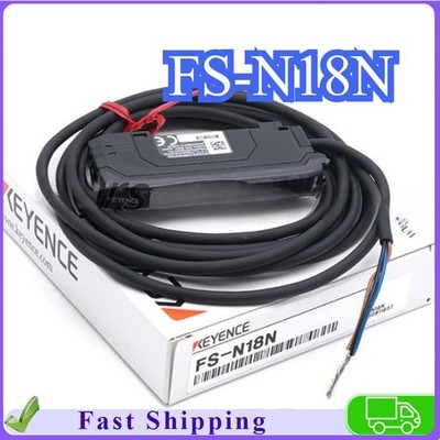 1PCS New KEYENCE FS-N18N Fiber Optic Sensor FSN18N in box One year warranty NEW