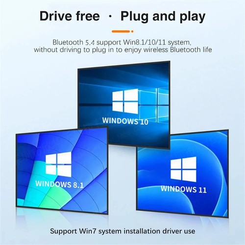 Adaptateur Dongle USB Bluetooth 5.4 pour PC, Souris Sans Fil, Haut-Parleur,9690 - Photo 7/9
