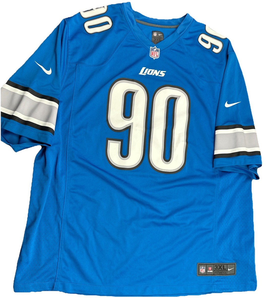 DETROIT LIONS Ndamukong Suh NIKE ON FIELD JERSEY 3XL | eBay