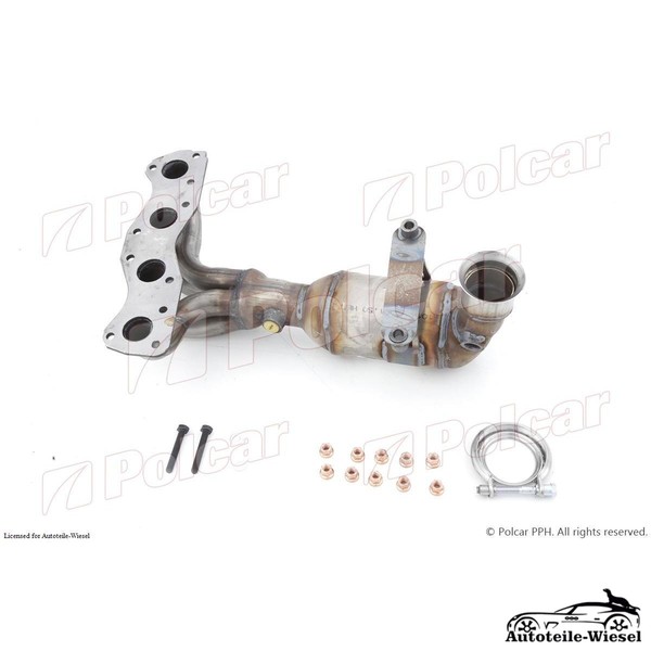 Katalysator 460Mm FüR Peugeot Citroen Mini 308 I Cc 207 Sw 207/207+ C4 06-11-image