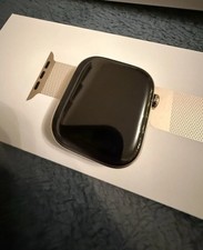 New Apple Watch Series 10 Gold Titanium 46mm Gps + Cellular + Milanese Band UK