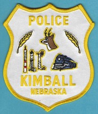 KIMBALL NEBRASKA POLICE PATCH