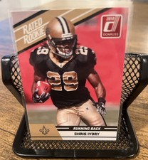 2010 Donruss Rated Rookie Chris Ivory #18 (RC) Rookie Saints