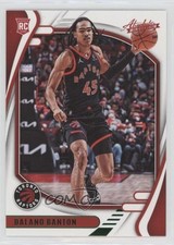 2021-22 Panini Chronicles Absolute Green Dalano Banton #230 0oy0