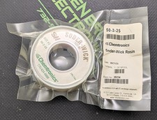 50-3-25 - CHEMTRONICS - 3 Desolder Braid/Wick Rosin, Non Activated -Lead Free -
