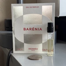 Barenia Hermes EDP Spray with card 2 ml .06 fl oz New & Authentic