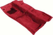 1967-69 Camaro Firebird Molded Carpet Set Passenger Area 2-piece Loop Red 1967-69 Camaro Firebird Molded Carpet Set Passenger Area 2-piece Loop Red