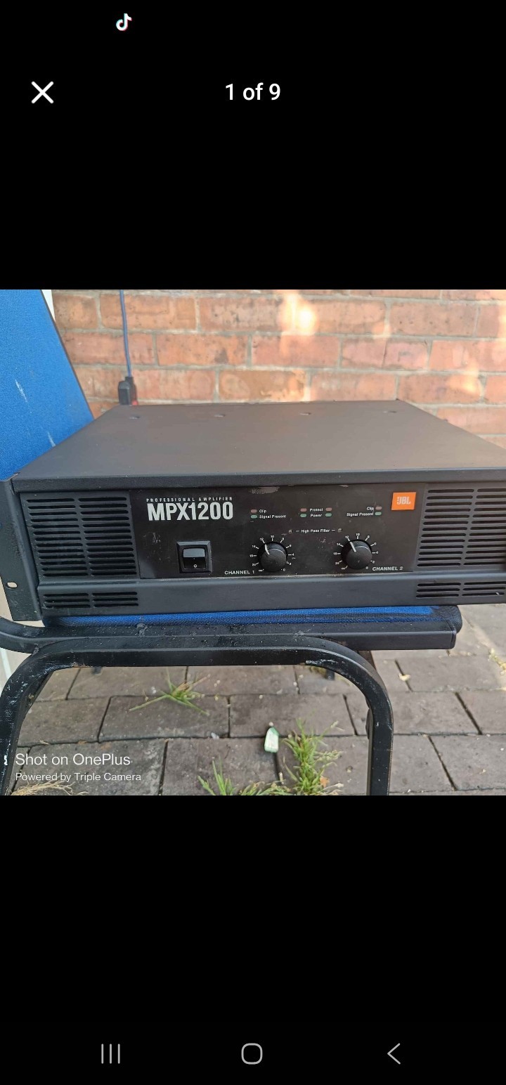 Jbl Mpx 1200