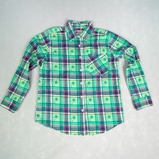 American Sweetheart Women's Medium Vintage 90s Flannel Grunge Hippie Retro