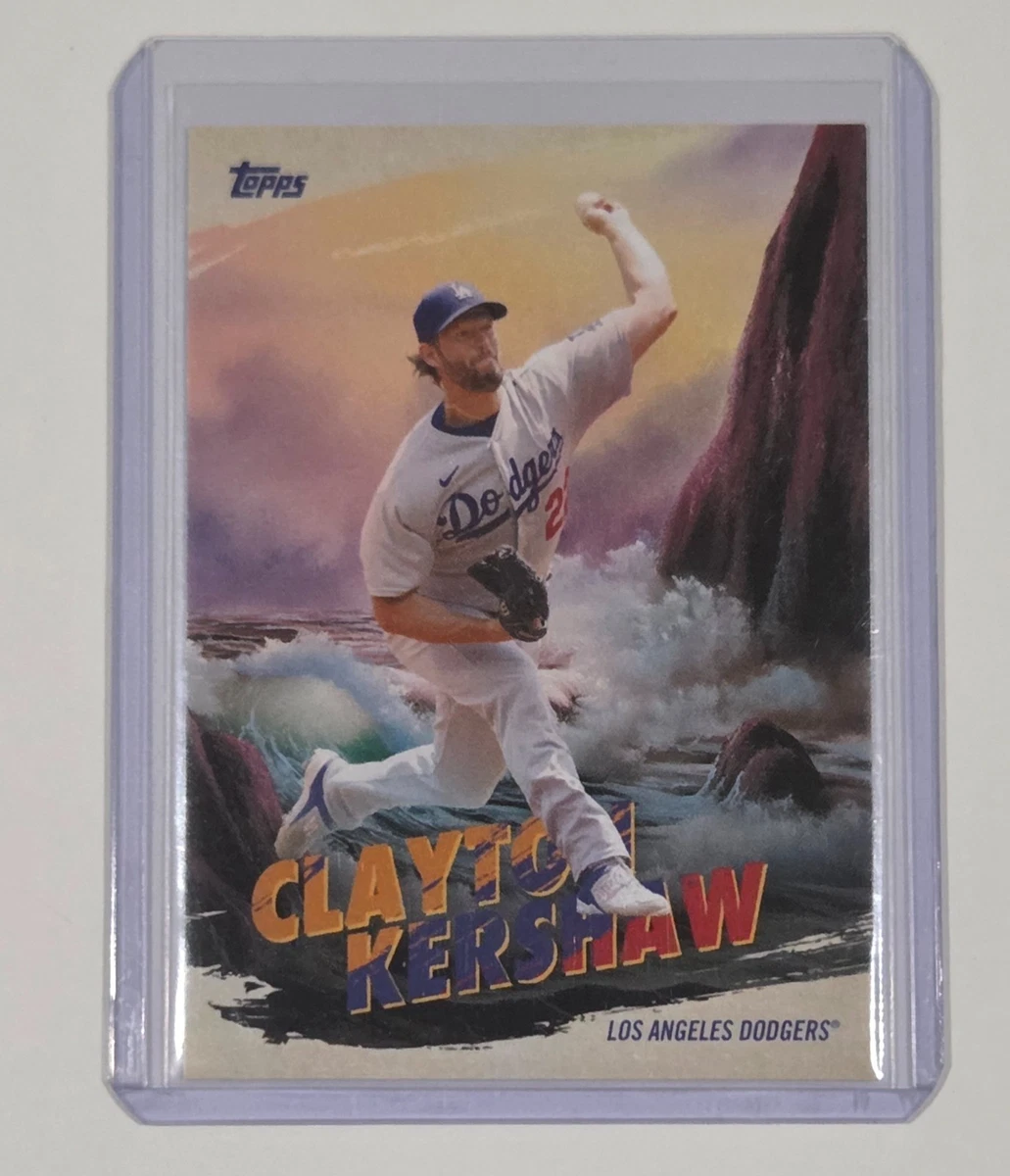 2023 Topps X Bob Ross The Joy of Baseball - Clayton Kershaw #PC-8