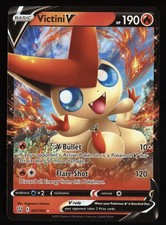 Victini V Battle Styles 2021 021/163 Holo V Rare Pokemon NM
