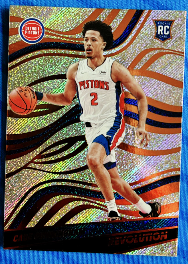 Cade Cunningham 2021-22 Panini Revolution Stardust RC Pistons #120
