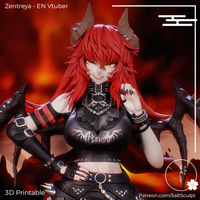 Zentreya - Vtuber | Painted Preorder / Unpainted Options | eBay