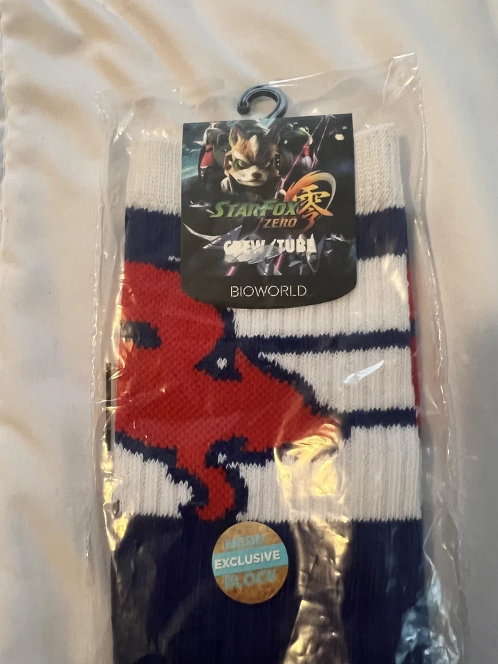 Calcetines Nintendo Star Fox Zero Crew vintage para hombre (a47) Foto 4 de 4