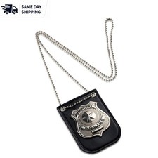 Versatile Police Badge for Kids - Chain or Clip Wear for Imaginary Adventures