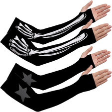 iRudyard Gardening Sleeves Farmers Defense Sleeves Sun Uv Protection Black