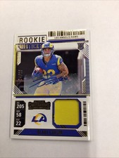 2024 Panini Contenders - Rookie Ticket Swatches Blake Corum #RTS-BCM (MEM, RC)