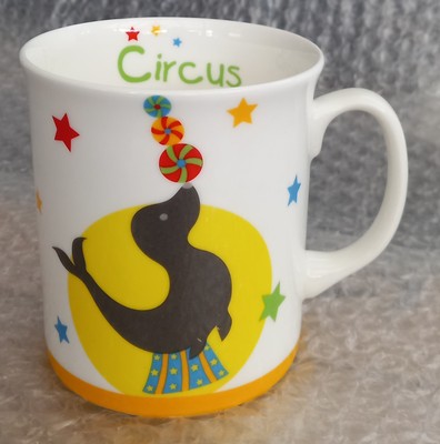 Kaschmir Kinder Zirkus Robbe Becher Fine Bone China Maxwell Williams 
