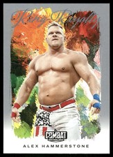 2025 Panini Combat Anthology MLW Ring Royalty Silver #4 Alex Hammerstone card