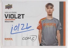 2020 Upper Deck Overwatch League Solo Ink Viol2t #SI-VI Auto c6q