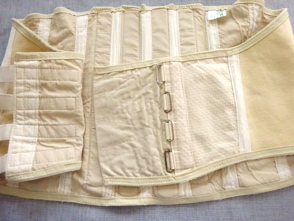 Corset gaine vintage armature sangle "WIESSIER SA" XXXL FR54/56 US22/24 UK26/28 - Photo 4/4